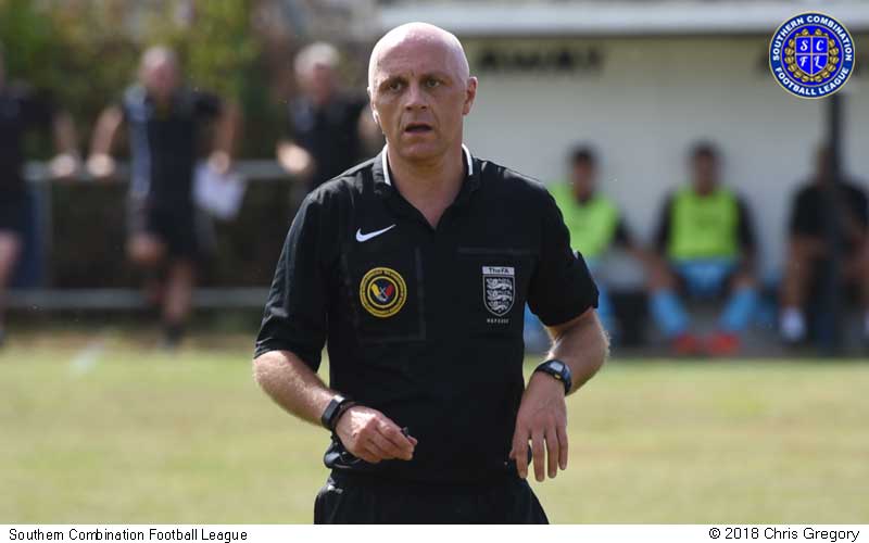 Referee Richard Sargeant