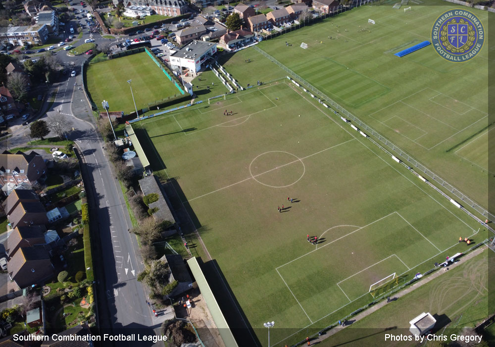 The Sportsfield Littlehampton Drone Photo