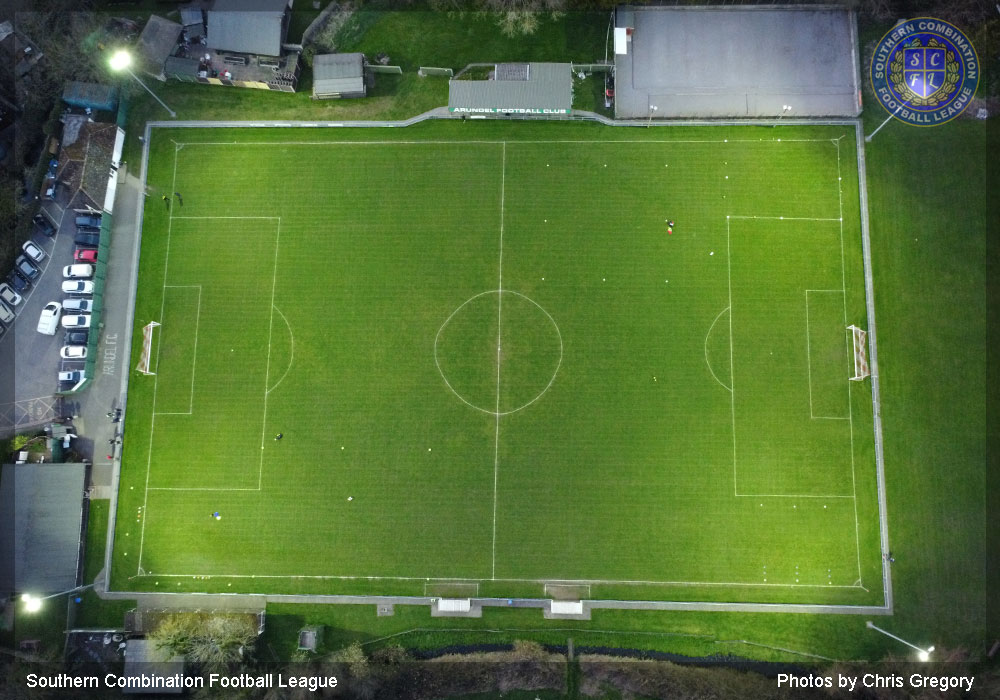 Arundel Football Club aerial photo