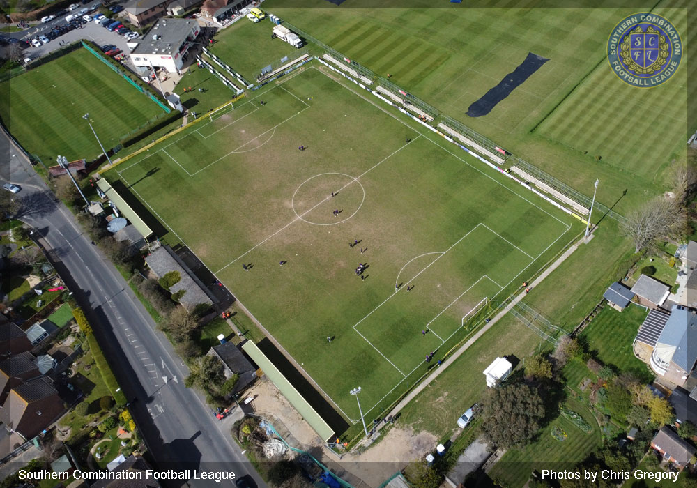 Drone Photo of Sportsfield Littlehampton