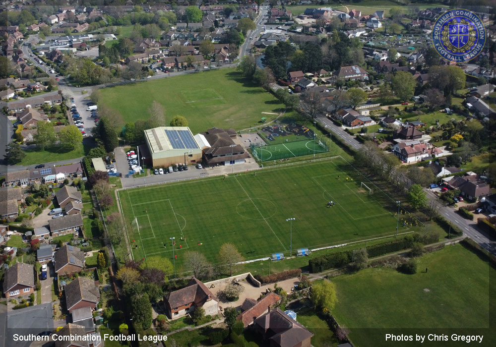 Drone photo - Storrington Football Club